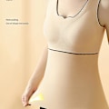 Miniatyrbillede 3 af 5: Indre Fleece Termovest Bedste Termoundertøj Til Piger Ærmeløse Intime Toppe XL Skin Color