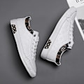 Miniatyrbilde 3 av 5: Herre fritidssko høykvalitets sneakers Frk8801 White EU 41