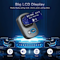 Miniatyrbillede 3 af 5: Bluetooth 5.3 Sender og Modtager Bluetooth Adapter Audio med LED Display Håndfri Opkald 3.5mm Bluetooth Aux Adapter
