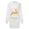Miniatyrbild 2 av 5: Damjultröjor med julmotiv - Lös passform - Långärmad sweatshirt Red L