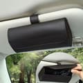 Accmor Solglasögonhållare för Bilsolskydd, Universal Auto Glasögon Organizer Box