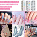 Miniatyrbild 5 av 5: Nagelkonst Pärla Platt Botten Pärla Nagel Charm Guld Silver Vit Halvrund Nagelkonst Tillbehör Nagel Diamant Mix style3