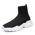 Miniatyrbilde 1 av 5: Heren Dames Sneakers Ademend Hardloopschoenen Mode Sportschoenen Nk08 Black EU 46