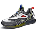 Miniatyrbillede 1 af 5: Herre Sports Løbesko Åndbare Skridsikre Sneakers Fr2109 Black EU 41