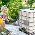 Miniatyrbillede 4 af 5: 1000l Plasttankhane med haveslangekobling, IBC tankhaneadapter, 3/4 tommer gevindkobling