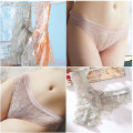 Miniatyrbilde 3 av 4: Dame Sømløse Truser Hipster Bikini Lav Livhøyde Usynlige Truser 3-pakning XL