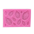 Miniatyrbild 5 av 5: Silikonbladform Hållbar Tvättbar Enkel Användning Tvättbar Kaktillbehör För Kök The Maple Leaf