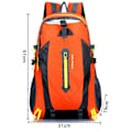Miniatyrbild 2 av 5: Ny utomhusryggsäck camping vandringsryggsäck-resesport ryggsäck orange style1