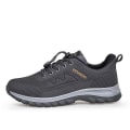 Miniatyrbilde 2 av 5: Løpesko for menn og kvinner, lette og pustende gåsko, atletiske motesneakers 3D212 Gray EU 39