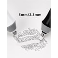 Miniatyrbild 5 av 5: Justerbar Elektrisk Gummisudd Med Gummisudd Refills Batteridriven Skolmaterial White