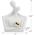 Miniatyrbild 2 av 5: Romantiska parfigurer Gyllene evigt hjärta Figur (c)