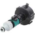 Miniatyrbillede 2 af 5: 2-pak IBC vandslangeadapter, IBC vandtankforbindelse S60x6 med hane