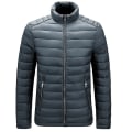Miniatyrbillede 1 af 5: Unisex Jakker Termisk Jakke Ultralet Vintermode 6XL Gray