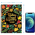 Miniatyrbilde 5 av 5: 2023 Dagbok Ukeoversikt Fra Jan Til Des 2023, Daglig Planlegger Med Månedlige Faner, Hardcover, Innerlomme, 100gsm (a04 Svart)