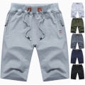 Miniatyrbillede 1 af 5: Herre Shorts Casual Sommer Shorts Med Lommer Light grey M