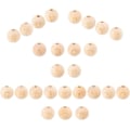 Pikkukuva 1 / 5: 52 kpl A~Z Puu Aakkoset Kirjainhelmet Pyöreät Puuhelmet Reiällä Helmien Reikä: 4mm