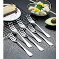 Miniatyrbild 3 av 5: 6-delad middagsgaffel, 8,17 tum gafflar, bestick, set med 6 middagsgafflar