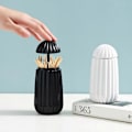 Miniatyrbild 4 av 5: 2 st Tandpetarhållare, Automatisk Tandpetardispenser i Plast, Portabel Tandpetarhållare i Plast, Tandpetarbox, Pop Up Tandpetarbehållare, Tandpetare D