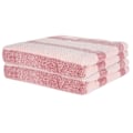 Miniatyrbilde 1 av 5: 2 stk. Vaffelvevd Mikrofiber Håndkle - Luksuriøst Mykt, Hurtigtørkende Håndkle Badehåndkle, Blå red
