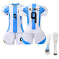Miniatyrbild 1 av 2: 2024 Nya Argentina Fotbollströjor #9 J.Alvarez Träningströjor 18