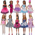 10 st 29 cm Barbie dockkläder Personligt mode J