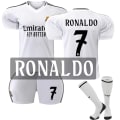 Miniatyrbild 1 av 2: 24-25 Ronaldo 7 Real Madrid Nya Fotbollströjor Träningsuniformer För Barn & Vuxna Kids 18(100-110cm)