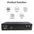 Miniatyrbillede 2 af 7: DVB T2 Hevc 265 Digital TV-modtager DVB-T2 265 1080p HD-dekoder USB Terrestrisk TV-modtager EPG-indstillinger - Perfet