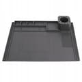 FixZone ProSilica ESD 40X30 – Antistatisk silikonmatte | 500°C | 120 rom | for mobil, PCB, bærbar PC