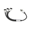 Miniatyrbillede 5 af 5: USB C Han til 3 USB C Hun Splitter til Type C Telefoner, Tablets, Laptops{DB}