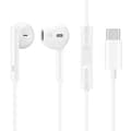 För Huawei CM33 trådbundet headset (In-Ear - Mikrofon - Vit)