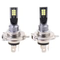 2x H4 200W 12000LM LED-auton ajovalopolttimot