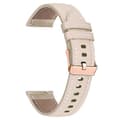Garmin Forerunner 265S/255S/Venu 2S -kellon ranneke 18mm aitoa nahkaa - hao