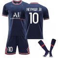 Miniatyrbild 1 av 2: Neymar Jr fotbollströja T-shirts Shorts Set för barn Kids 18(100-110CM)