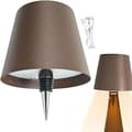 Langaton pullovalo, RGB LED-pullovalo-X73- Brown