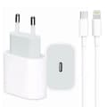 20W iPhone-lader med kabel - PD3.0 hurtiglading i EU