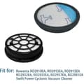 Miniatyrbillede 3 af 3: 4-pak Hepa-filter til Rowenta Ro2910ea Ro2913ea_ Støvsuger Dele