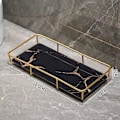Miniatyrbild 2 av 5: Förvaringsställ Flerlagers förvaringslåda Parfymsmyckesbehållare S Single Layer Black