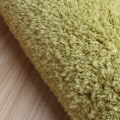 Miniatyrbild 3 av 5: 1/2 polyester halkfri golvmatta för badrum Lätt att rengöra och watermelon red 1Set