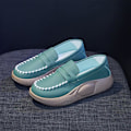 Miniatyrbild 4 av 5: Casual Damskor Bekväma För Slip On Mjuk för Inomhus Green Size 38