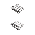 Miniatyrbild 3 av 5: 1/2/3/5 5 stycken Non- För slip Stark För Dragkedja Dragsladd Zip Grey 66mm 2Set