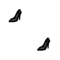 Miniatyrbild 3 av 5: 1/2/3/5 1/6 Dammode högklackat skor Pump för 12 tum 2PCS