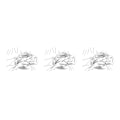 Miniatyrbild 4 av 5: 1/2/3/5 100 stycken Set Silver Watch Winding Stamm för Automatisk 7009 16mm 3Set