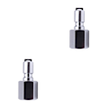 Miniatyrbild 3 av 5: 1/2/3/5 dykregulatoradapter 8/3-24 kvinnlig snabbkoppling 2Set