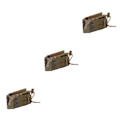Miniatyrbild 4 av 5: 1/2/3/5 Radio Intercom Bag Interphone Magazine Pouch Hunting Green Camouflage 3PCS