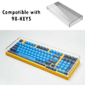 Miniatyrbild 4 av 5: 1/2/3 Transparent för mekaniskt tangentbord Lätt att för hem 98 Keys 1 Pc