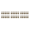 Miniatyrbild 3 av 5: 1/2/3 10 set Leaf OT Toggle Clasps Smycken Clasp Connectors Bronze 3Set