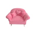Miniatyrbild 5 av 5: 1/6 soffa sovrum dekor smycken case för 12 Dol tillbehör Single Sofa