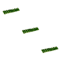 Miniatyrbild 5 av 5: 1/2/3/5 Miniature Cluster För Grass Grass Tufts Scenery Model Jungle Green 30 Pcs 3Set