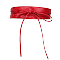 Miniatyrbild 2 av 5: 1/2/3/5 Dam Charm Midjeband Bred underbyst Cosplay Strechy rosett Red Type C 1Set