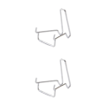 Miniatyrbild 1 av 5: 1/2/3/5 Multipurpose Display Stand Support för skyltfönstershow Silver 3x4.5x4.5cm 2Set